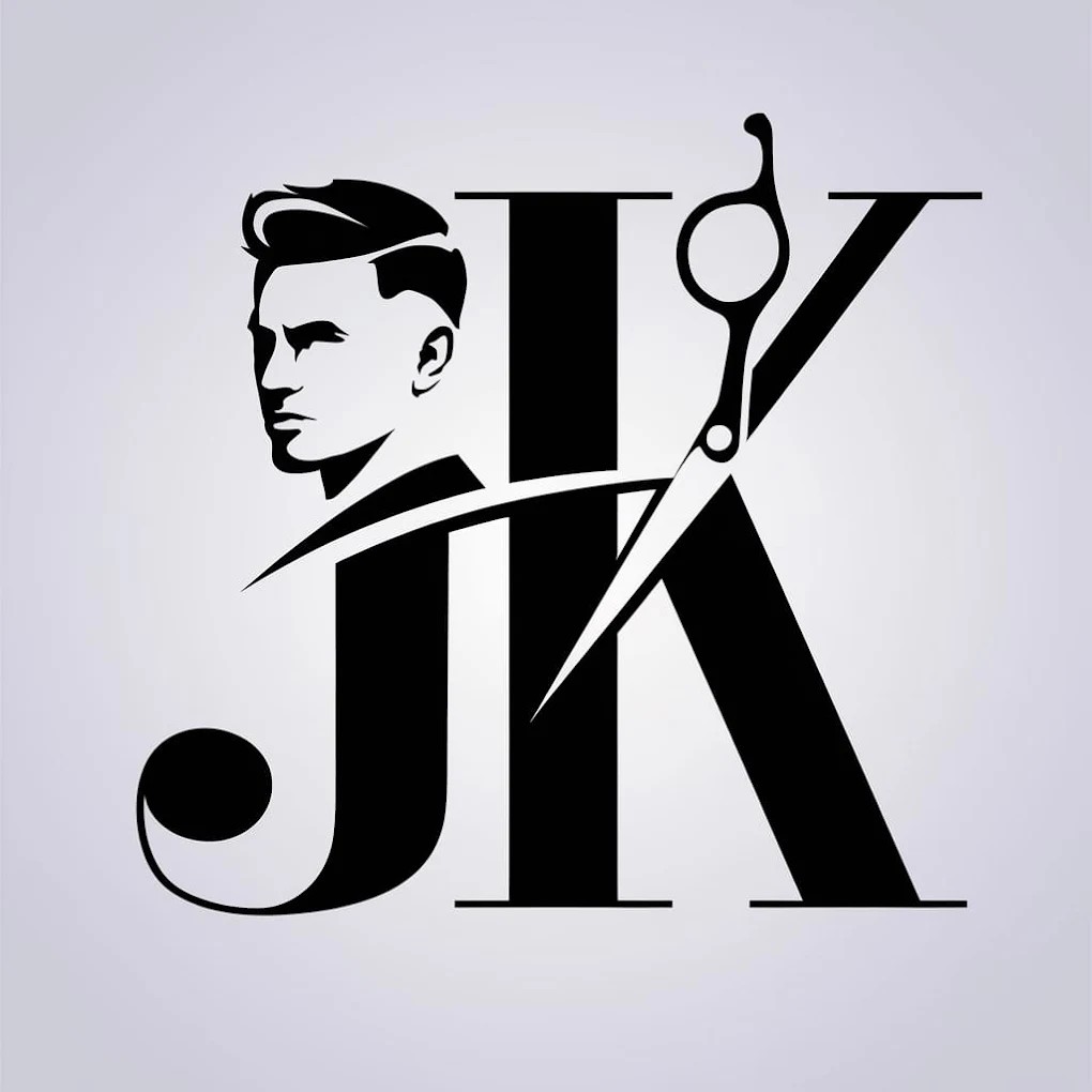 JK The Barber logo
